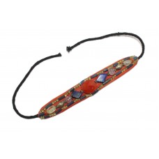 Tibetian Stone Bracelet with Carnelian and Lapiz Beads Stones